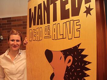 Martina Gehret ist Igel-Expertin und präasntierte die Aktion in zwei Vorträgen in Kulmbach. Foto: Jürgen Gärtner