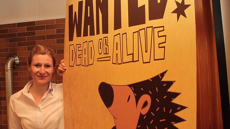 Martina Gehret ist Igel-Expertin und präasntierte die Aktion in zwei Vorträgen in Kulmbach. Foto: Jürgen Gärtner