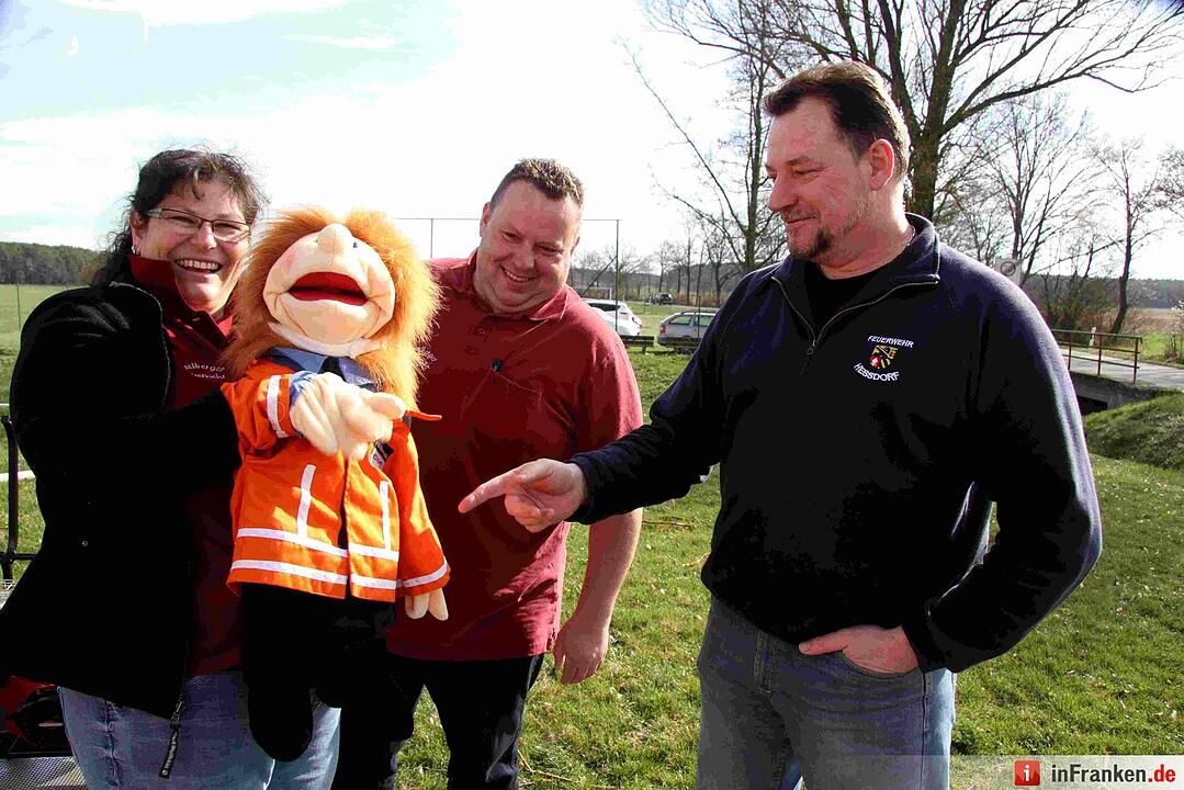 Neue Wichtelwehr in Hesselberg