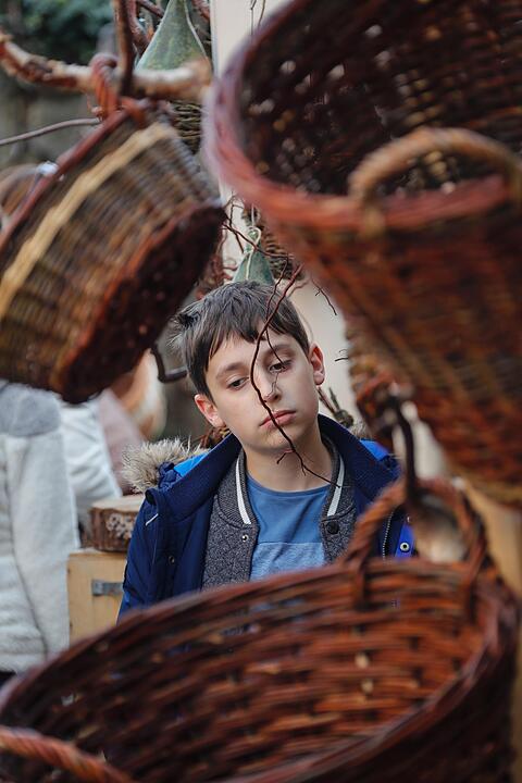 Korbmarkt in Lichtenfels am Samstag