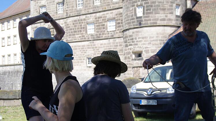 Proben zu "Räuber Hotzenplotz". Foto: Marco Meißner