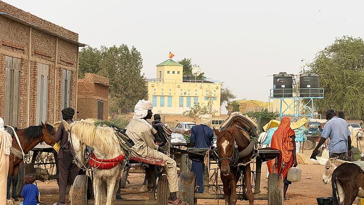 Tschadische Grenzstadt Adr&eacute;