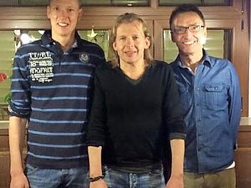 Die Führung des ASC (von links): Silvester Kohlmann, Andreas Barnikel, Thomas Geiger. Foto: privat