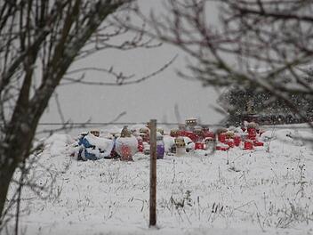 Diese Sicht auf die Stelle, wo Janina von einer Kugel in den Kopf getroffen wurde, könnte der Tatverdächtige Roland E. von seinem Garten aus gehabt haben. Den genauen Standort des Schützen ermittelt die Polizei derzeit allerdings noch. Foto: Andreas Lösch
