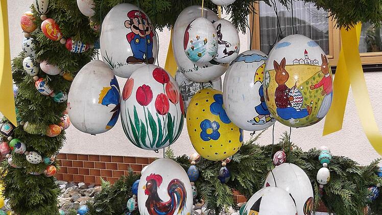 Osterbrunnen Zapfendorf, Foto: Svetlana Häusler