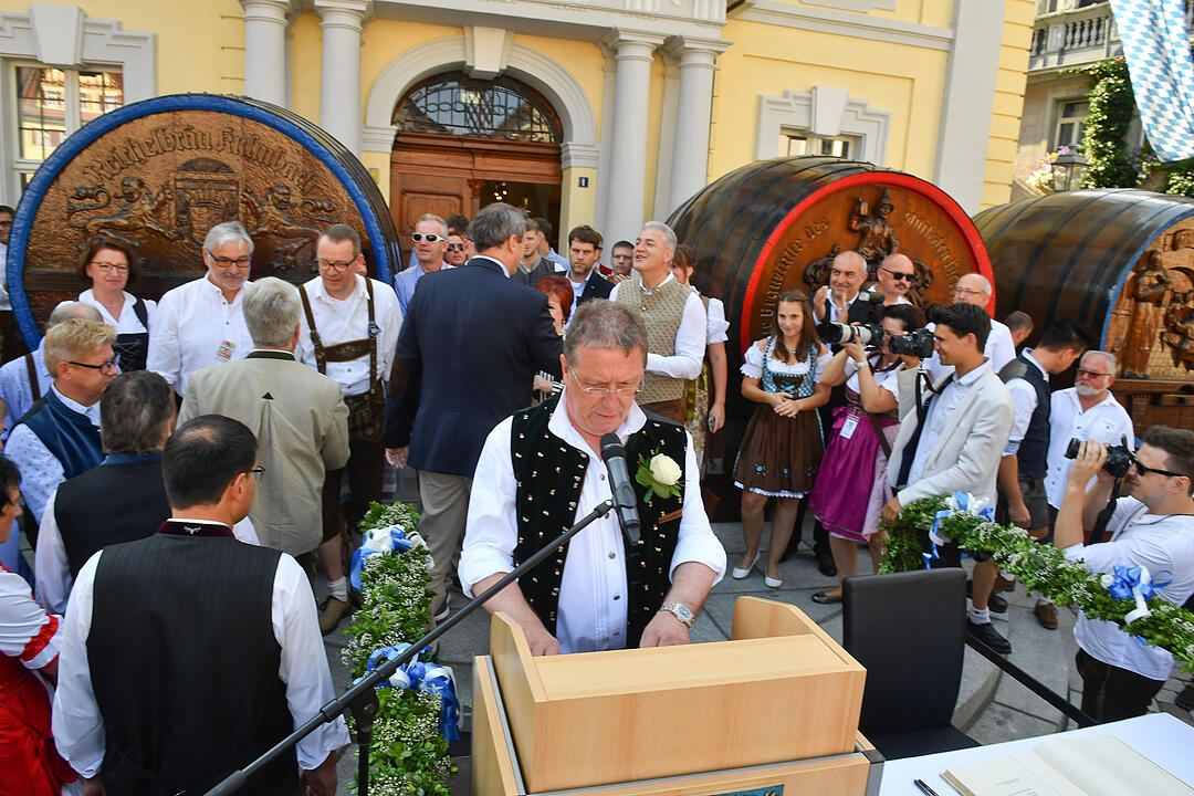 Der Auftakt der Kulmbacher Bierwoche 2018