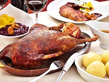 Klassische Martinsgans