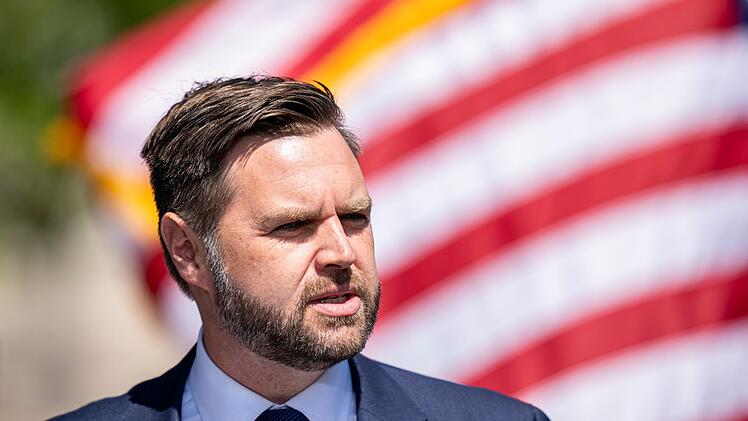 "Der Fall einer beispiellosen Radikalisierung, deren Zeugen wir alle geworden sind": US-Vizepräsident J.D. Vance.
