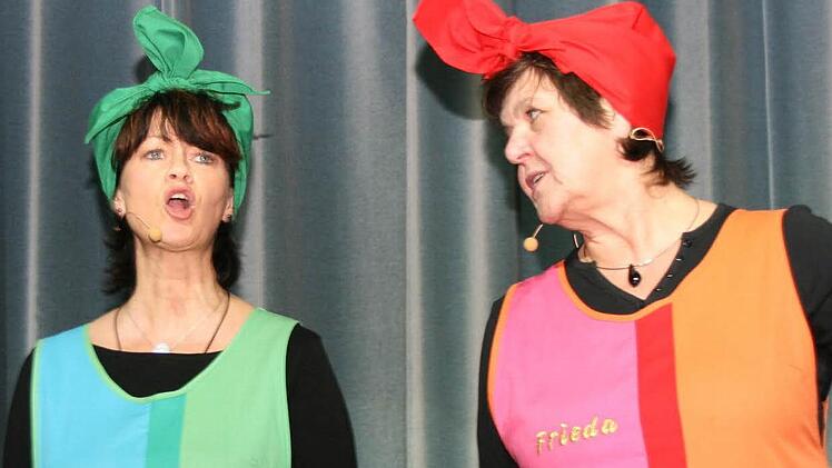Frieda und Hulda - nicht immer einer Meinung. Foto: Matthias Beetz