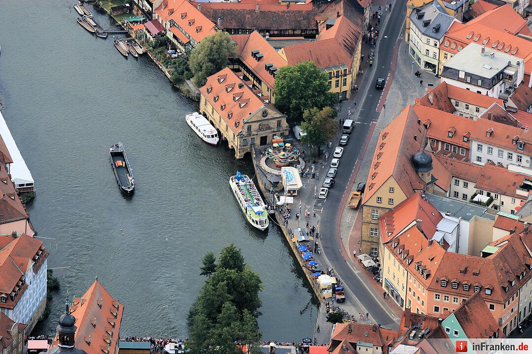 Luftbilder von der Sandkerwa