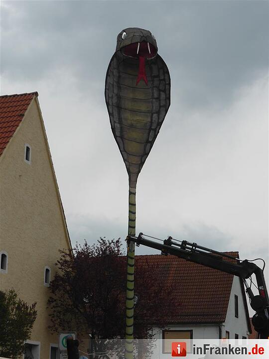 Die verrückten Maibäume in Dorfkemmathen