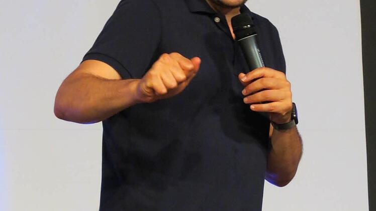 Kaya Yanar in Euerdorf.  Foto: Doris Bauer