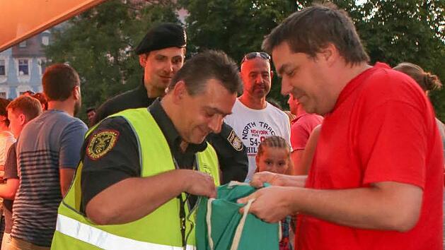 Beim Altstadtfest muss mit Taschen- und Rucksackkontrollen gerechnet werden. Foto: Rieger-Press