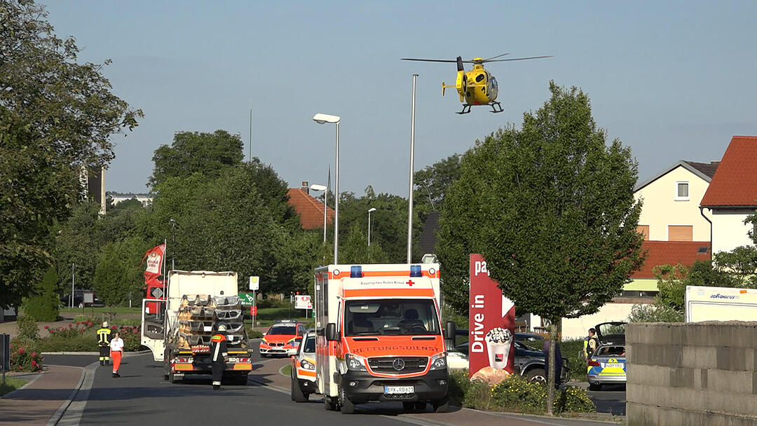 Kreis Bad Kissingen: Lkw erfasst Kind (2)