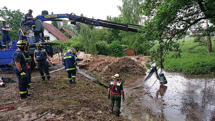 Unwetter in Altdorf