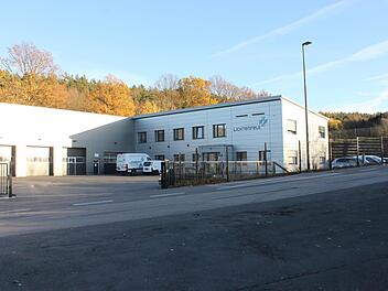 Der Neubau der Stadtwerke im Eichenweg Foto: Ramona Popp