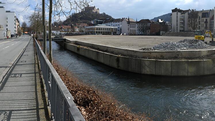 Wie wird das brachliegende frühere Kulmbacher Kaufplatzgelände einmal aussehen?