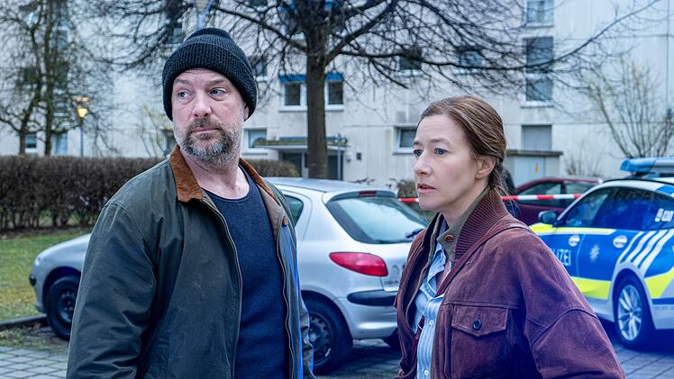 Kommissar Dennis Eden (Stephan Zinner) und seine Kollegin Cris Blohm (Johanna Wokalek) stehen vor mehr als einem R&auml;tsel.
