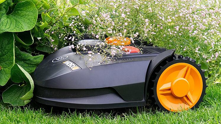 Auch ein Mähroboter lässt sich mittels Smart Home steuern.