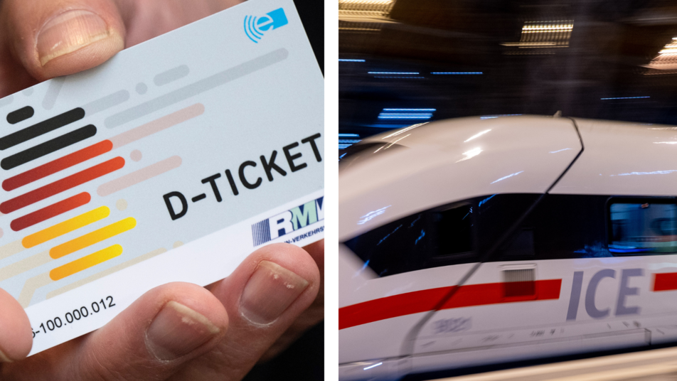 49EuroTicket In einem Fall darf man ICE fahren Gilt eigentlich nicht für BahnFernverkehr
