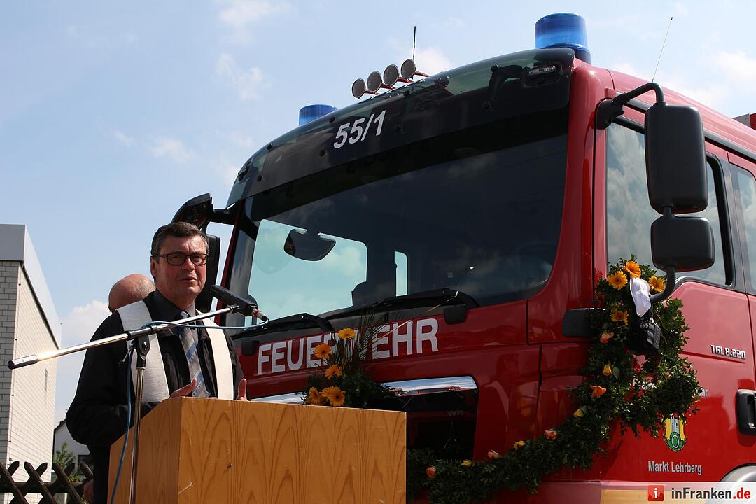 Neues Fahrzeug für die Feuerwehr Lehrberg