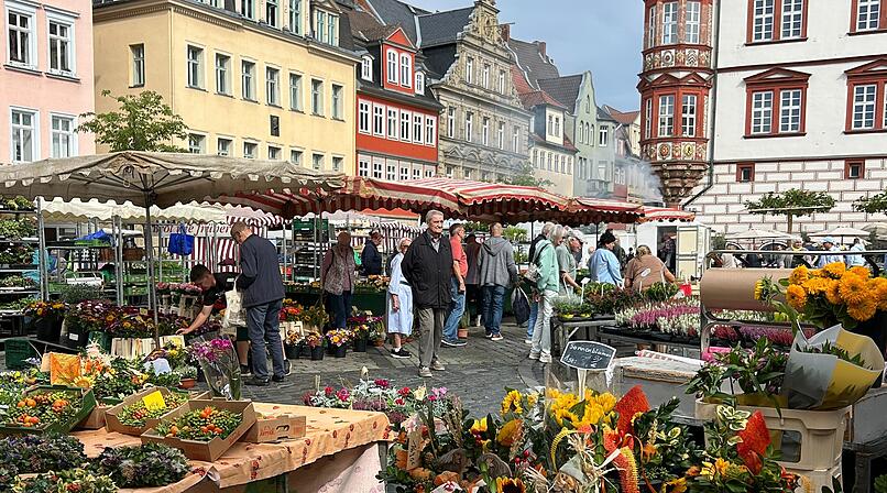 Coburger Wochen- und Gem&uuml;setag wegen Feiertag zusammengelegt