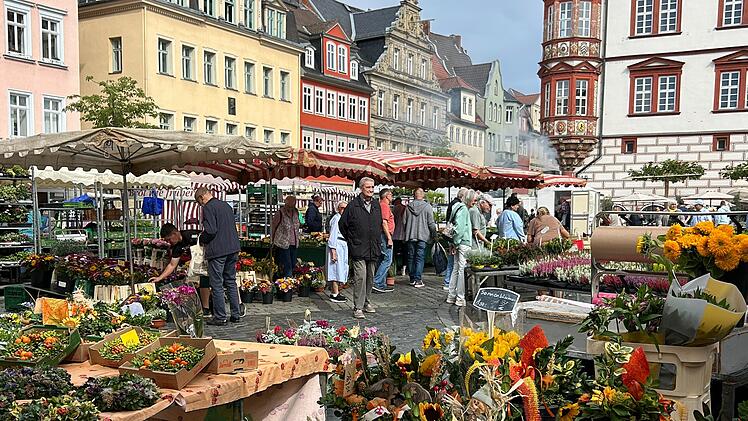 Coburger Wochen- und Gem&uuml;setag wegen Feiertag zusammengelegt