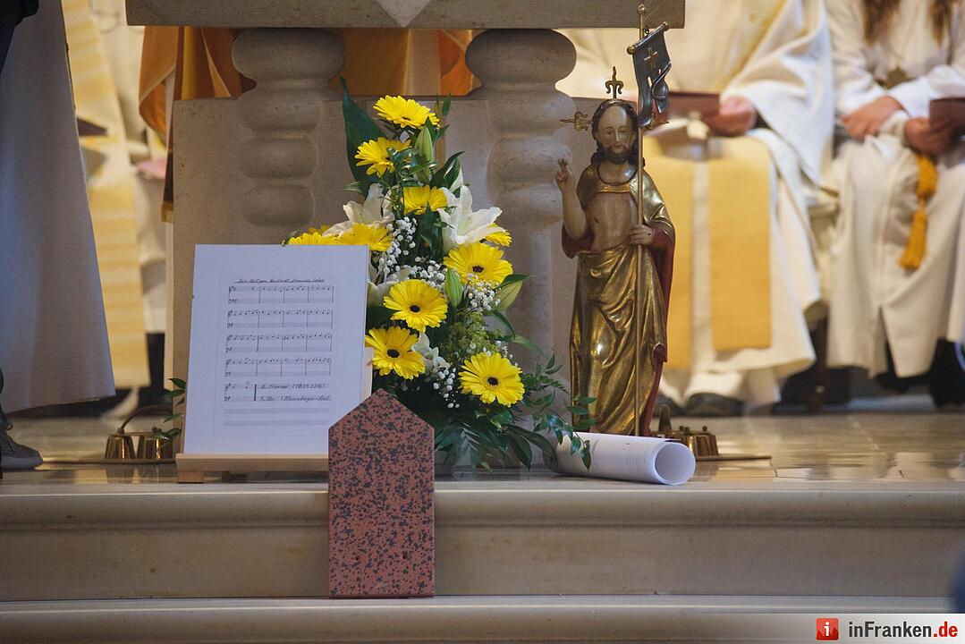 Nach einjähriger Kirchensanierung: Hannberg feiert die Wiedereröffnung der Wehrkirche der Pfarrei Geburt Mariens Hannberg