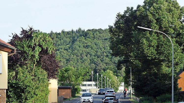 Am 21. August beginnt die Vollsperrung der vielbefahrenen Bahnhofsstraße in Michelau. Foto: Andreas Welz