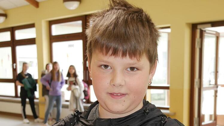 Lucas ist stolz darauf, in diese Schule zu gehen. Foto: Manja von Nida