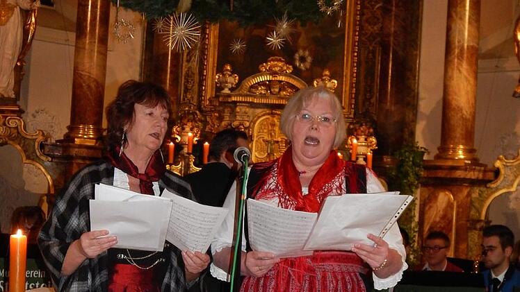 Marianne Nowak und Sabine Baum sind "Blue Sisters Event".