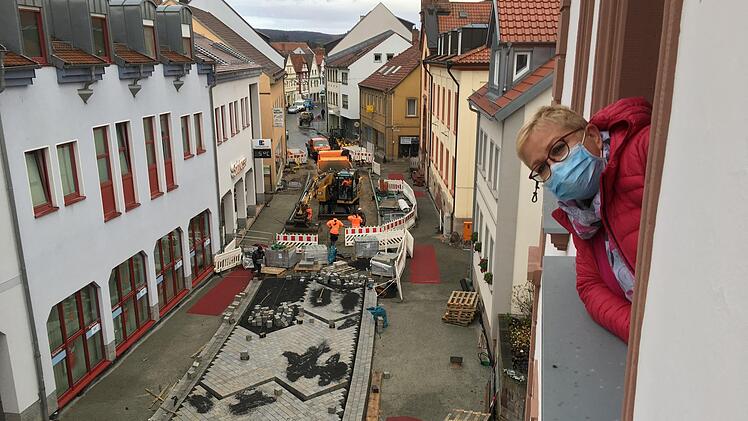 Apothekerin Rita Schubert übte bereits während der Bauarbeiten Kritik an der Stadt.