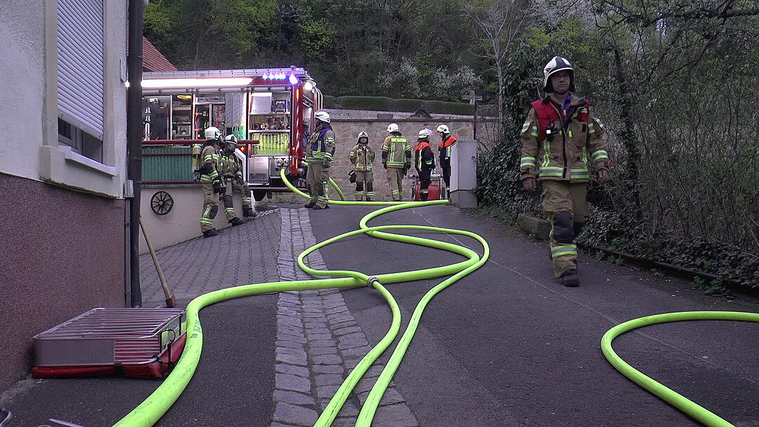 Haus in Zeil am Main brennt – War es Brandstiftung?
