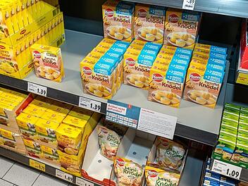 Der Bestand an Unilever-Produkten wird in Kaufland-Filialen abverkauft und soll bis auf Weiteres von anderen Marken ersetzt werden. Foto: privat