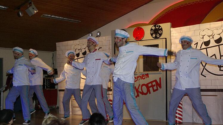 Die furiosen "Baker-Men" aus Wiesentheid Foto: Winfried Ehling
