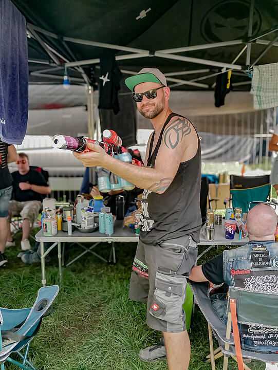 Die coolsten Bilder vom Samstag bei Rock im Park - Camping Teil 2