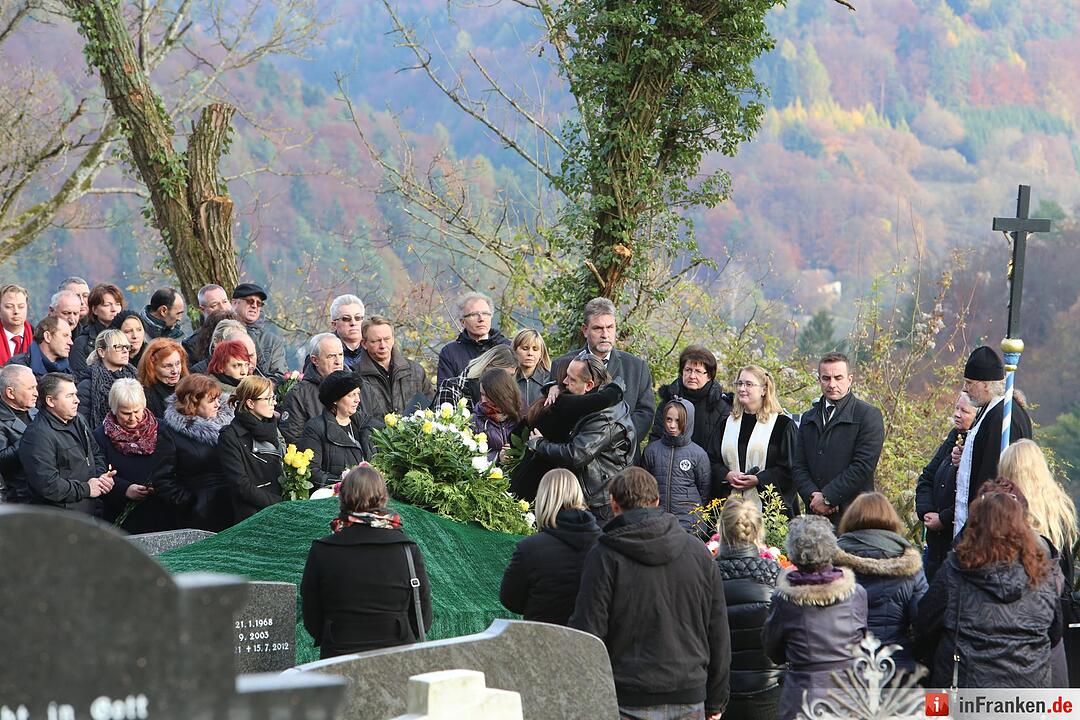 Beerdigung von Oleg Popov in Egloffstein