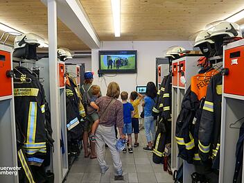 Bamberg: Feuerwehr veranstaltete den "Tag der offenen Tore" - das waren die Highlights