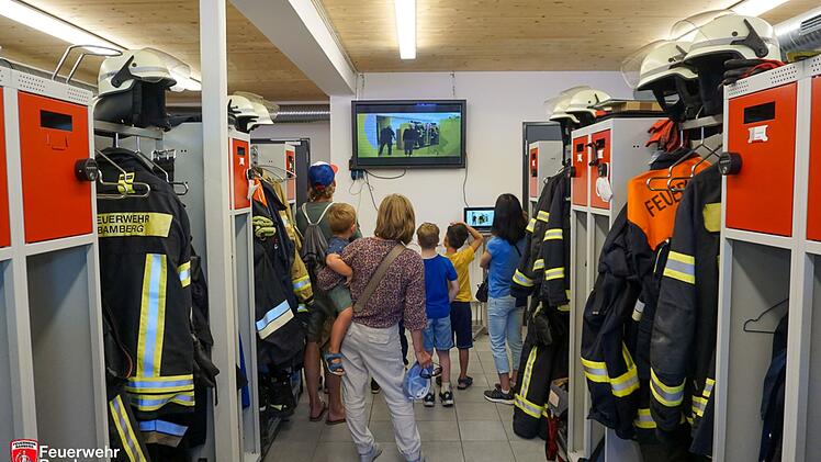 Bamberg: Feuerwehr veranstaltete den "Tag der offenen Tore" - das waren die Highlights