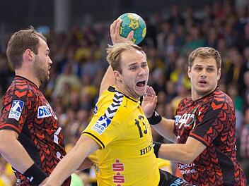 Der Ausfall von Stefan Lex schmerzt den HSC Coburg sehr. Der Linkshänder brach sich im Training den rechten Mittelfuß. Foto: CT-Archiv/Uwe Gick