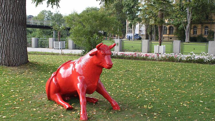Die rote Farbe ist nicht jedermanns Geschmack. Fotos: Thomas Mäuser
