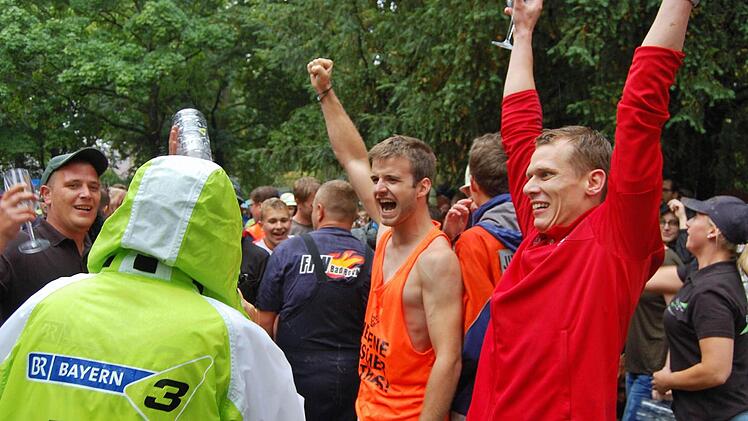 Jubel: Aufgabe gelöst Foto: Sigismund von Dobschütz