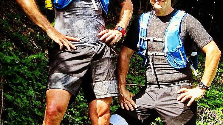 Jan Mueller (li.) und sein neuer Laufpartner Andreas Müller-Niggemann.  Foto: privat