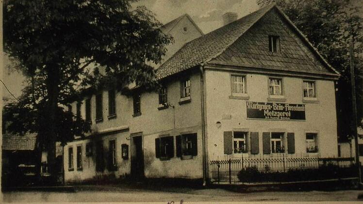 Das war einmal: Markgrafenbräu im Ausschank und Metzgerei Foto: Archiv Stephan Tiroch
