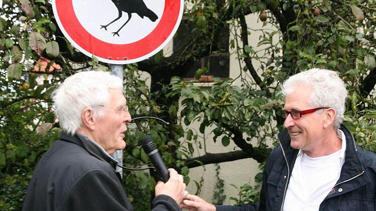 Günter Paule (rechts) und seine Version der Zukunft