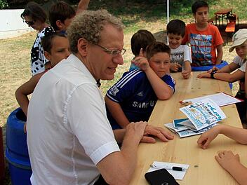 Im vergangenen Jahr konnten sich die Ferienprogramm-Kinder in einer Bürgermeister-Sprechstunde Wünsche und Kritik loswerden.