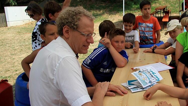 Im vergangenen Jahr konnten sich die Ferienprogramm-Kinder in einer Bürgermeister-Sprechstunde Wünsche und Kritik loswerden.