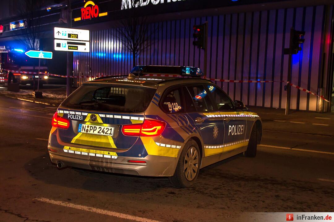 Brand in Erlanger Arcaden