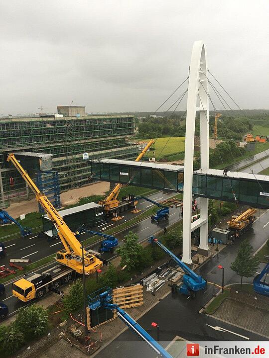 Puma-Bridge in Herzogenaurach vollendet