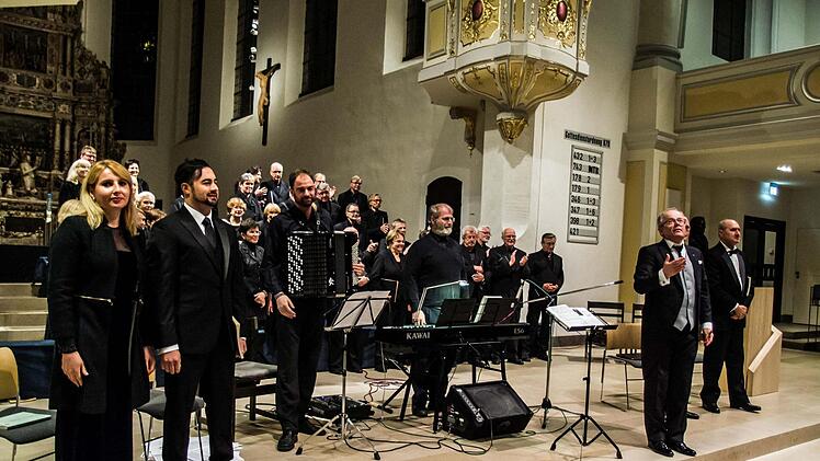 Die "Petite Messe solennelle" von Gioacchino Rossini erlebte eine eindringliche Aufführung in der Coburger Morizkirche.Foto: Jochen Berger
